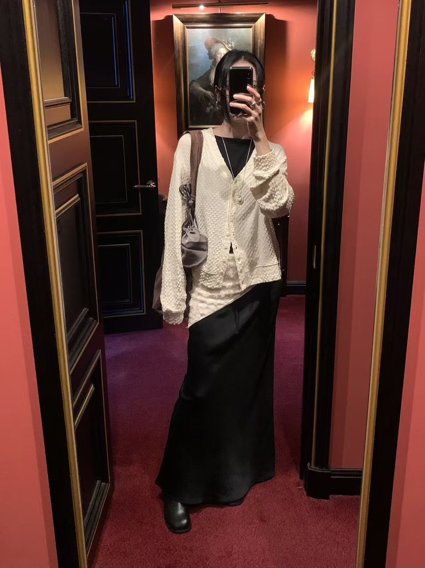 LOFN東大門實拍女裝新款時尚真品人氣推薦休閑熱賣開衫LOFN開衫
