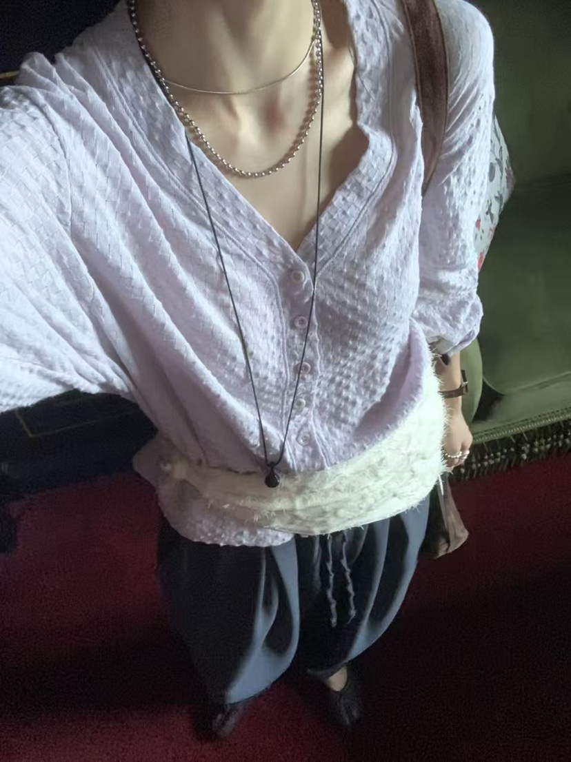 LOFN東大門實拍女裝新款時尚真品人氣推薦休閑熱賣開衫LOFN開衫
