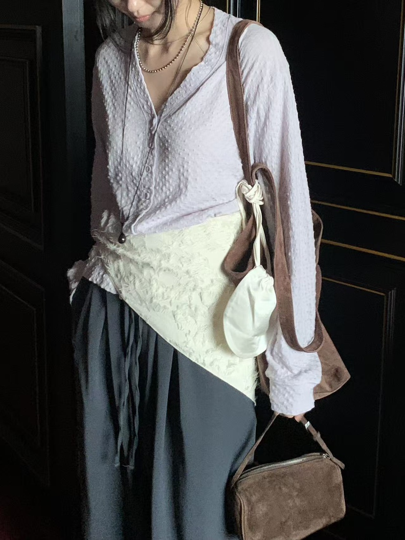LOFN東大門實拍女裝新款時尚真品人氣推薦休閑熱賣開衫LOFN開衫