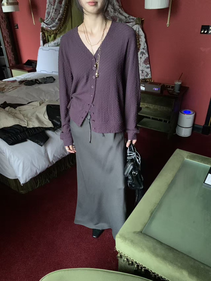 LOFN東大門實拍女裝新款時尚真品人氣推薦休閑熱賣開衫LOFN開衫