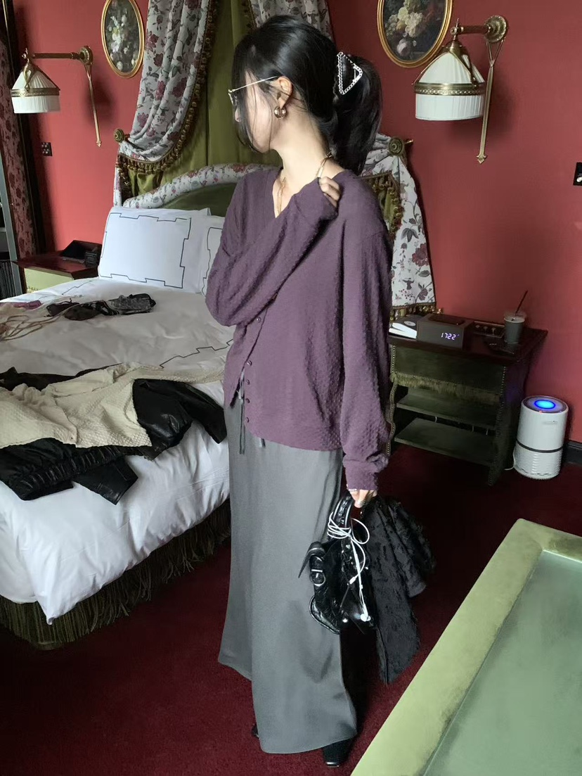 LOFN東大門實拍女裝新款時尚真品人氣推薦休閑熱賣開衫LOFN開衫