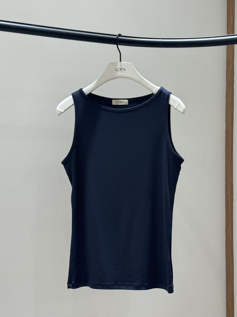 LOFN東大門實拍女士新品時尚真品休閑人氣推薦熱賣吊帶背心LOFN吊帶/背心圖色4