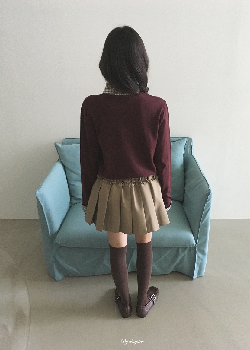 BY CHAPTER韓國直郵女士新品推薦時尚休閑真品人氣裙褲褶裙BY Chapter裙褲