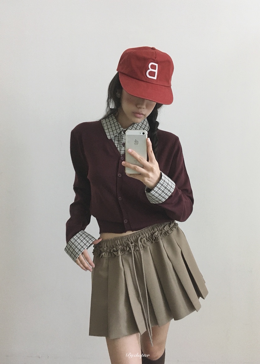 BY CHAPTER韓國直郵女士新品推薦時尚休閑真品人氣裙褲褶裙BY Chapter裙褲