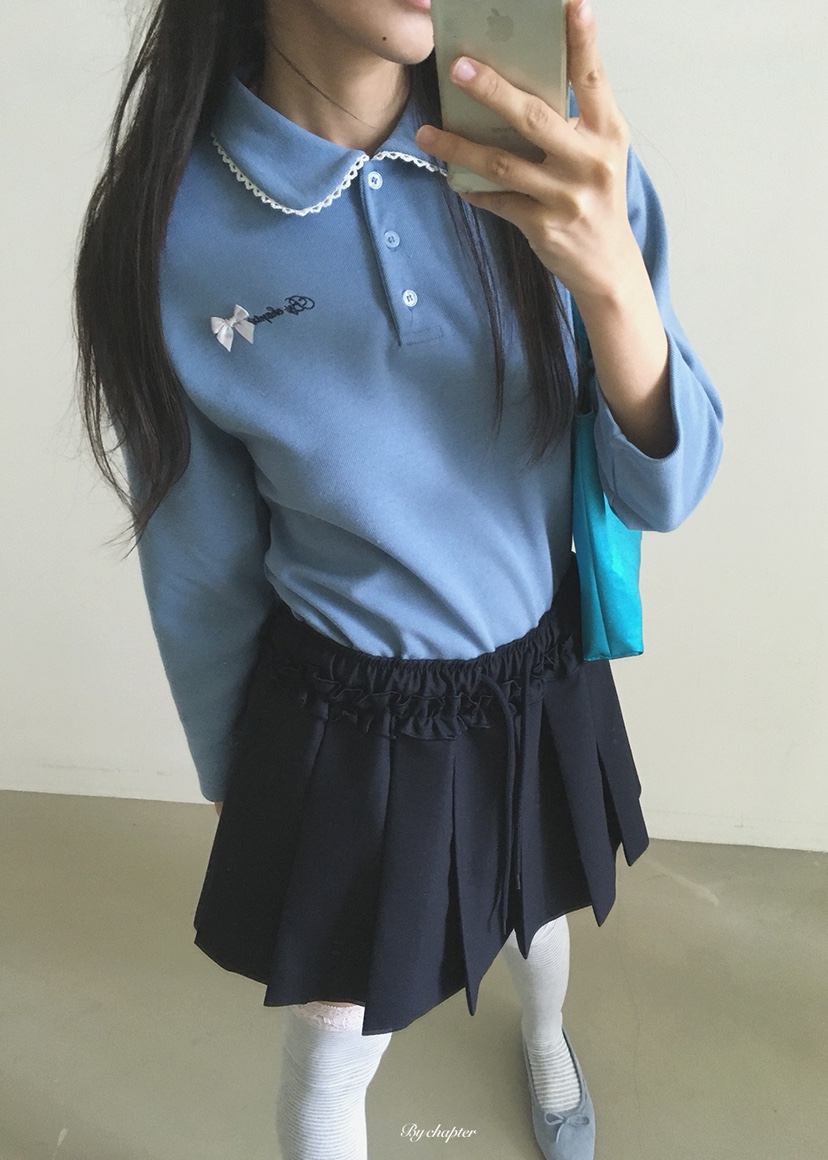 BY CHAPTER韓國直郵女士新品推薦時尚休閑真品人氣裙褲褶裙BY Chapter裙褲