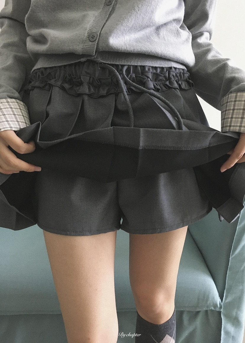 BY CHAPTER韓國直郵女士新品推薦時尚休閑真品人氣裙褲褶裙BY Chapter裙褲