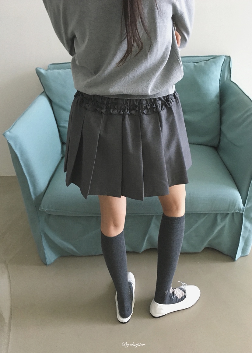 BY CHAPTER韓國直郵女士新品推薦時尚休閑真品人氣裙褲褶裙BY Chapter裙褲