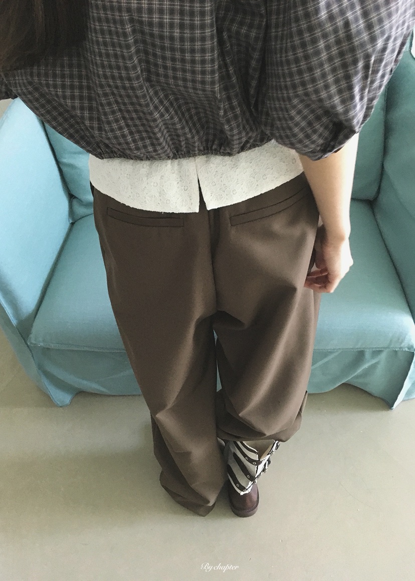 BY CHAPTER東大門直郵女士新品熱賣休閑真品推薦時尚休閑褲BY Chapter休閑褲