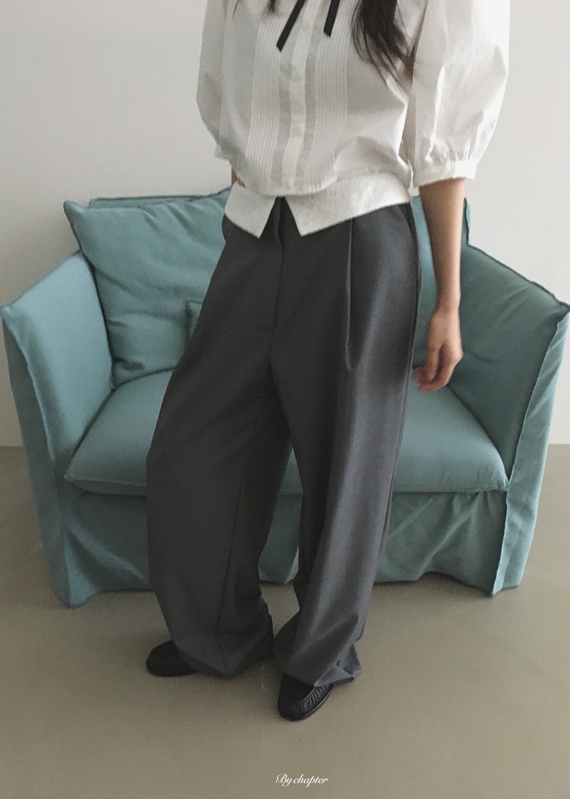 BY CHAPTER東大門直郵女士新品熱賣休閑真品推薦時尚休閑褲BY Chapter休閑褲圖色1灰色