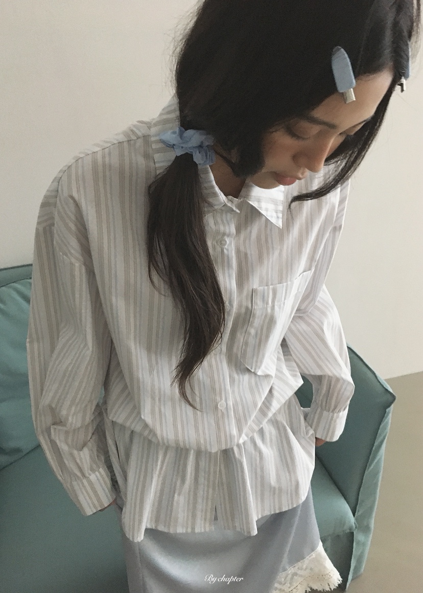 BY CHAPTER東大門代購女士新款熱賣真品人氣休閑襯衫蕾絲衫BY Chapter襯衫/蕾絲衫