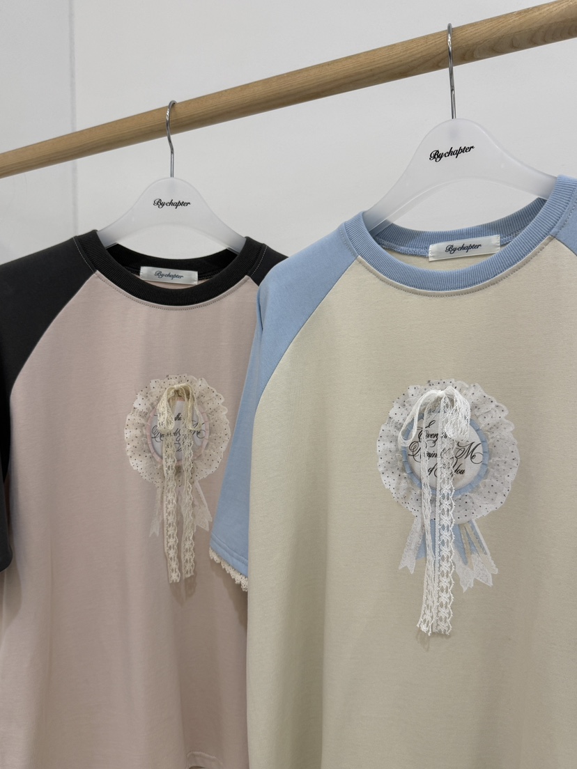 BY CHAPTER東大門直郵女裝新品時尚真品休閑T恤不含圍巾BY ChapterT恤