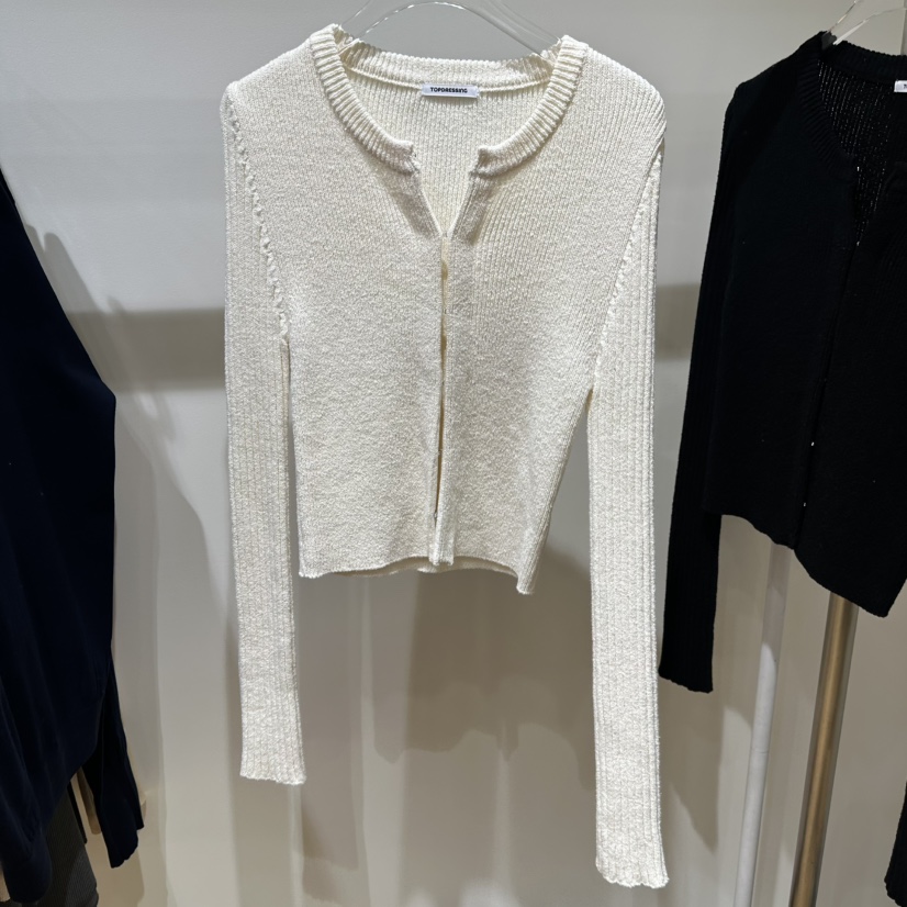 TOPDRESSING東大門代購女裝新品人氣時尚熱賣推薦針織衫開襟TOPDRESSING針織衫圖色1
