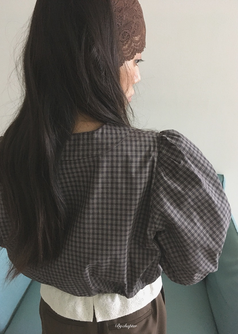 BY CHAPTER東大門代購女士新款真品人氣襯衫蕾絲衫褶裥經典BY Chapter襯衫/蕾絲衫