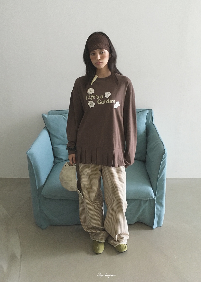 BY CHAPTER韓國直郵女裝新品熱賣時尚人氣推薦真品休閑褲BY Chapter休閑褲