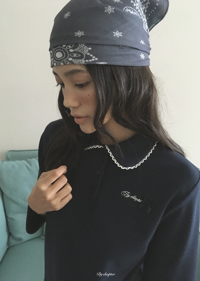 BY CHAPTER韓國代購女士新款真品時尚推薦人氣長袖T恤圓領BY Chapter長袖T恤