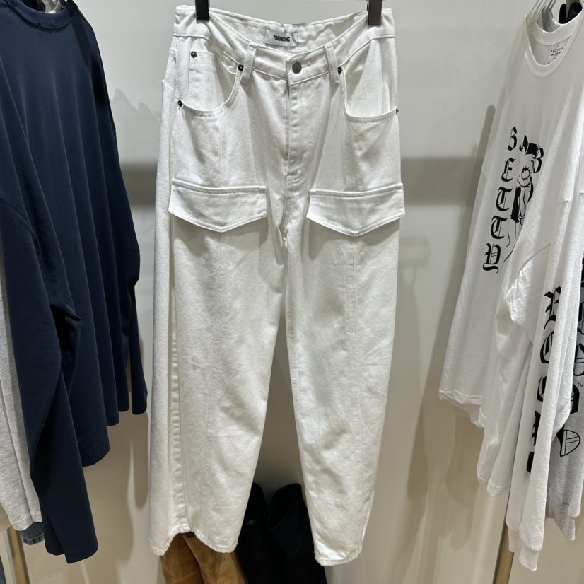 TOPDRESSING韓國代購女裝新品時尚休閑人氣熱賣休閑褲工裝褲TOPDRESSING休閑褲圖色1