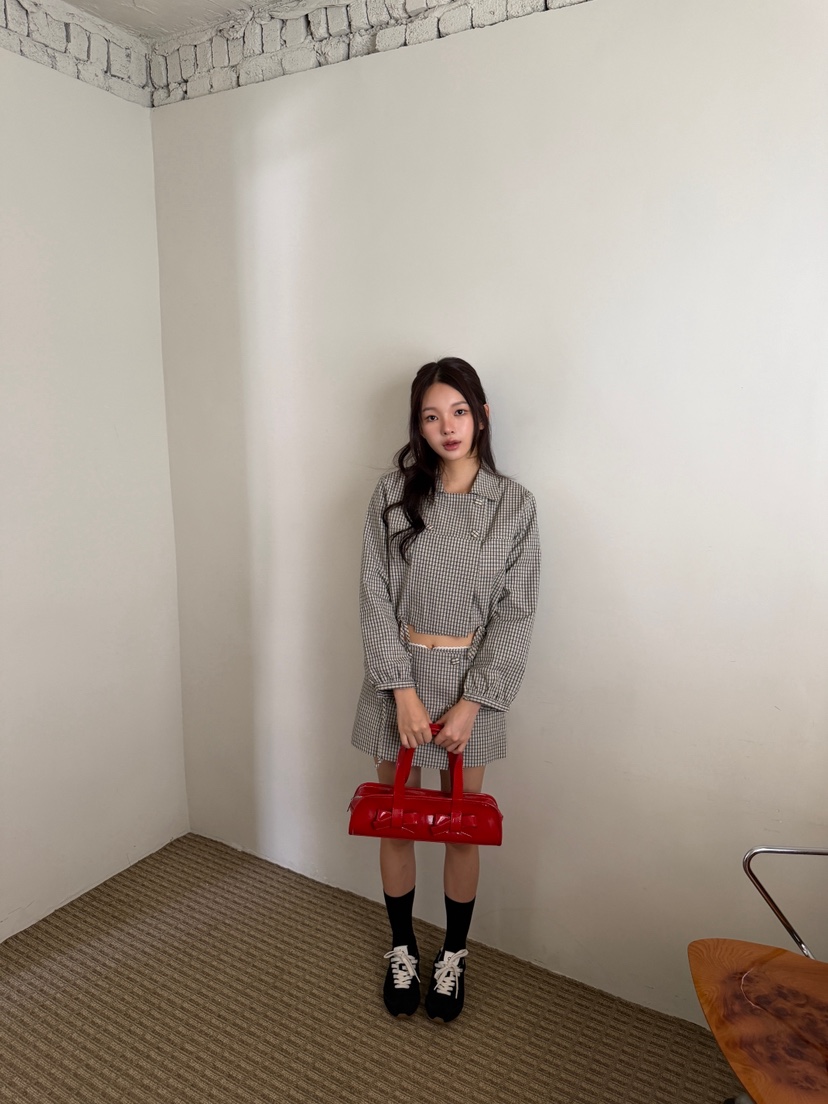 MARKE-P韓國代購女士新品時尚推薦人氣熱賣休閑夾克雙排扣MARKE-P夾克