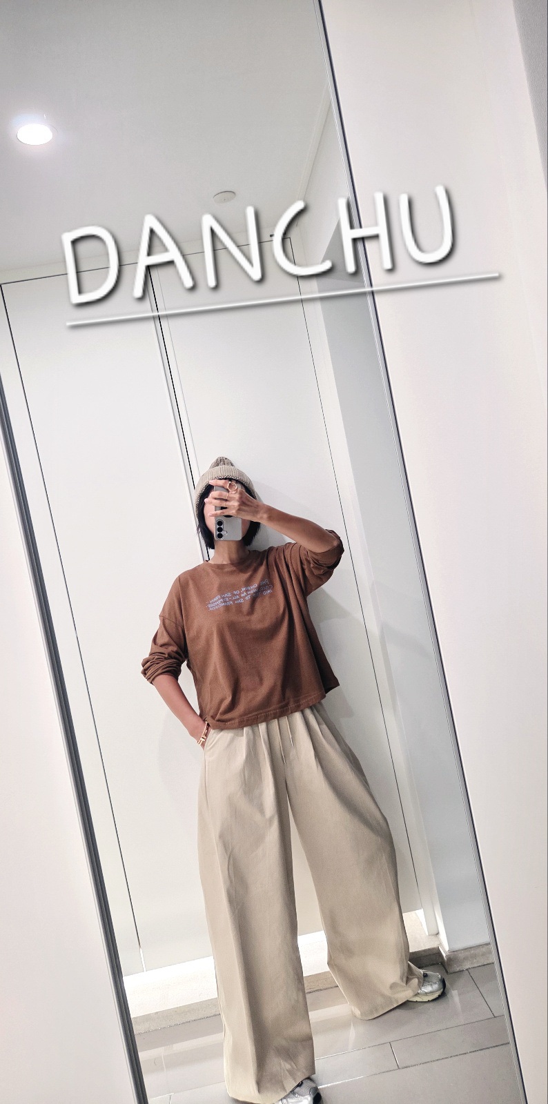 DANCHU韓國代購女裝新品推薦真品人氣熱賣休閑時尚長袖T恤DANCHU長袖T恤