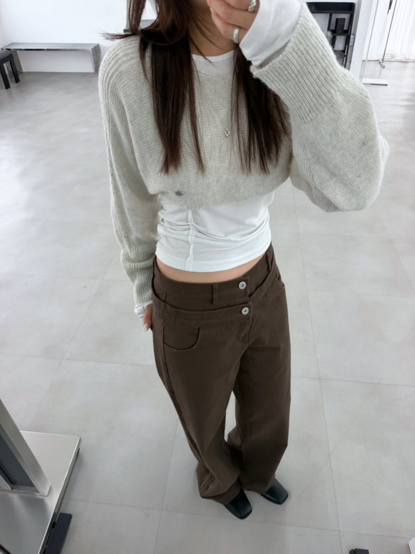 GLITTER韓國代購女士新品真品人氣休閑時尚熱賣推薦休閑褲GLITTER休閑褲