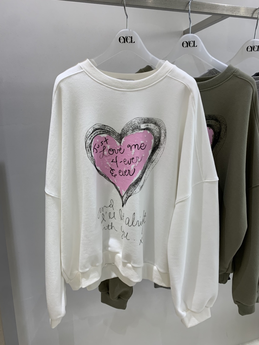 EYEL韓國直郵女士新品休閑時尚真品推薦熱賣人氣衛衣EYEL衛衣圖色1
