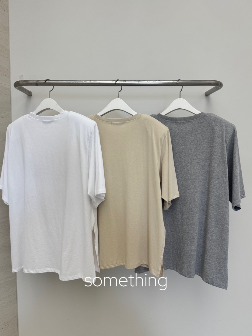 SOMETHING-L/FANCY韓國代購女士新款真品推薦熱賣休閑T恤SOMETHING-L/FANCYT恤