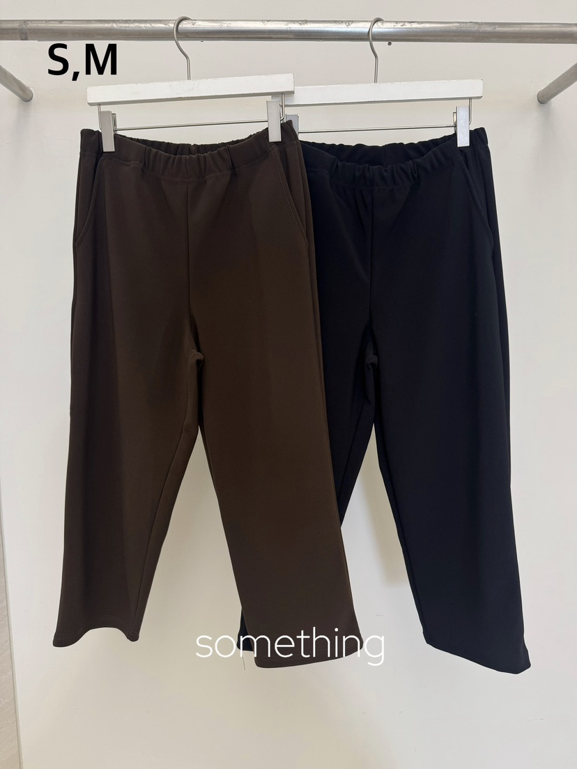SOMETHING-L/FANCY東大門代購女裝新品人氣休閑褲七分褲SOMETHING-L/FANCY休閑褲