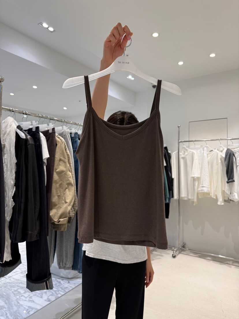 THE BRUNCH東大門代購女裝新品真品推薦熱賣休閑吊帶背心THE BRUNCH吊帶/背心圖色1