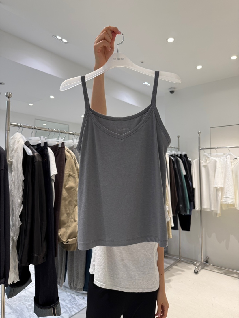 THE BRUNCH東大門代購女裝新品真品推薦熱賣休閑吊帶背心THE BRUNCH吊帶/背心圖色2