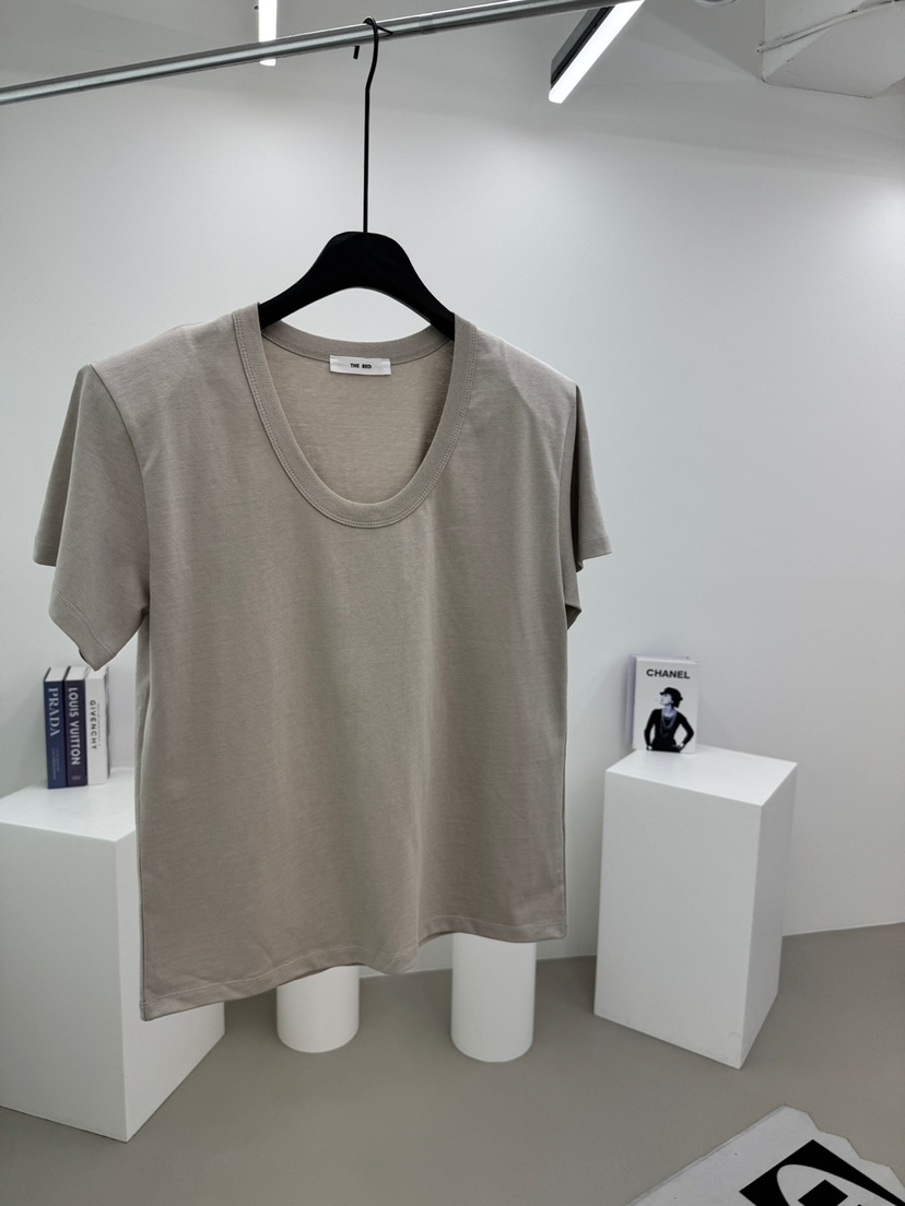 RED-A韓國直郵女士新款推薦時尚熱賣休閑人氣真品T恤RED-AT恤圖色2