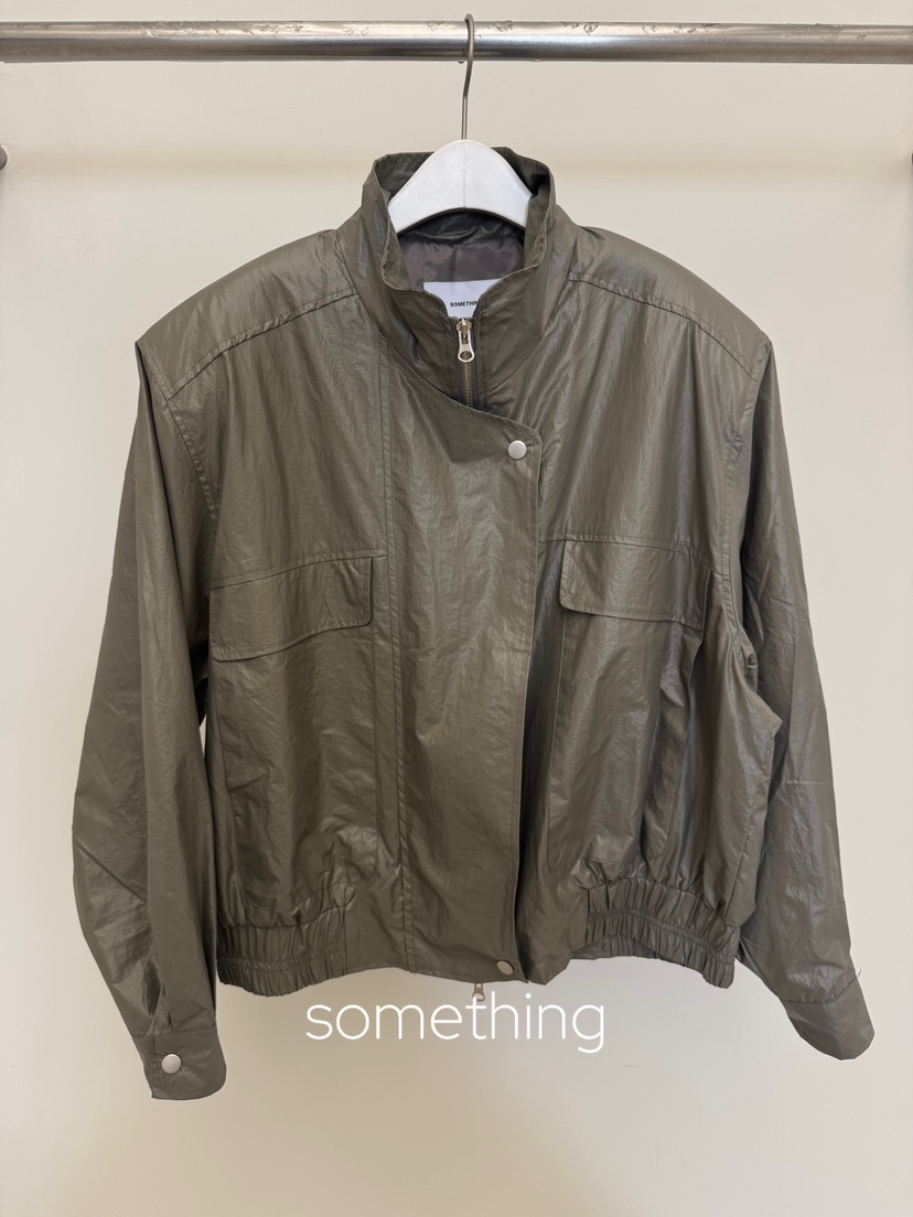 SOMETHING-L/FANCY東大門代購女士新品真品推薦時尚皮衣SOMETHING-L/FANCY皮衣圖色1