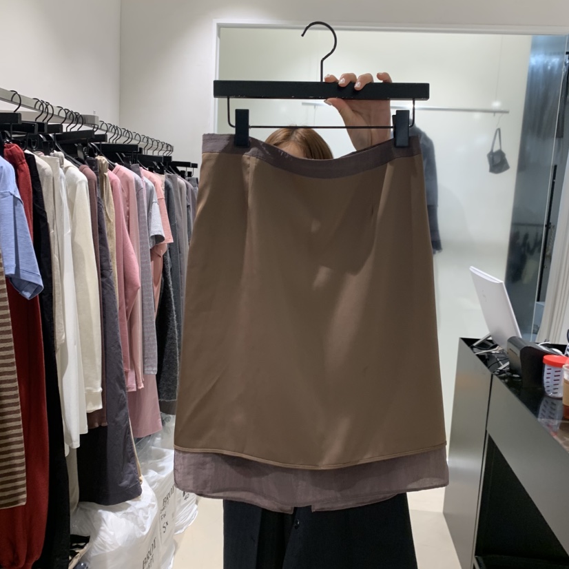 BROT韓國代購女裝新品時尚推薦真品半身裙中短裙兩面可穿BROT半身裙/中短裙圖色3