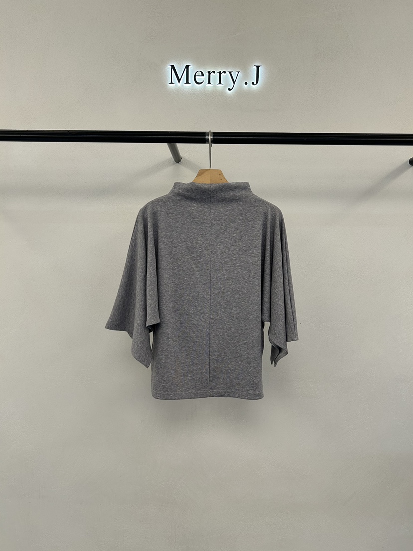 MERRY-J韓國代購女裝新品時尚推薦真品熱賣人氣休閑T恤披肩MERRY-JT恤