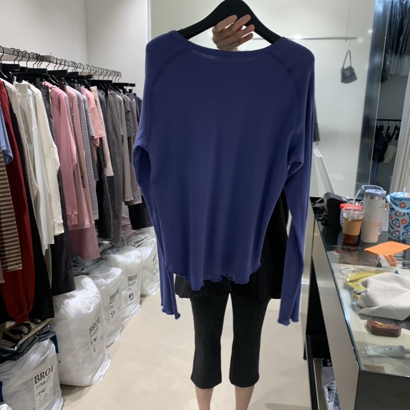 BROT東大門代購女裝新品休閑熱賣時尚推薦人氣真品長袖T恤BROT長袖T恤