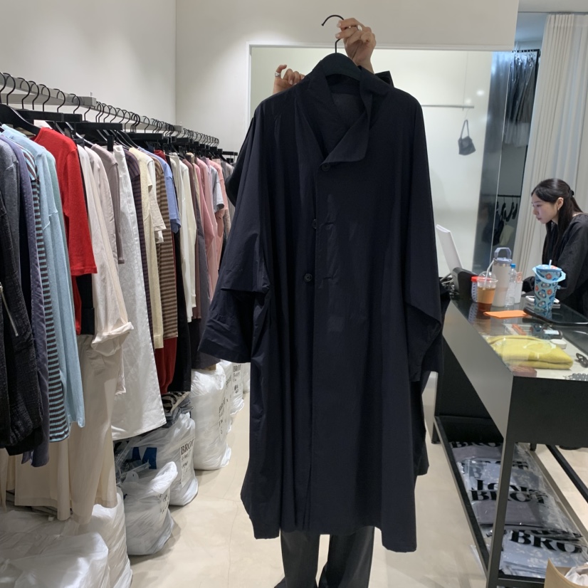 BROT東大門實拍女裝新款推薦真品時尚休閑熱賣人氣長款風衣BROT長款風衣圖色1