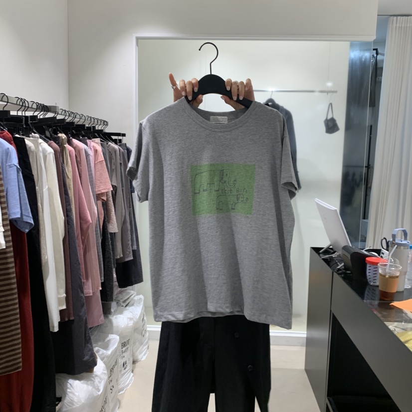BROT東大門代購女士新品人氣推薦熱賣時尚休閑真品T恤BROTT恤圖色2