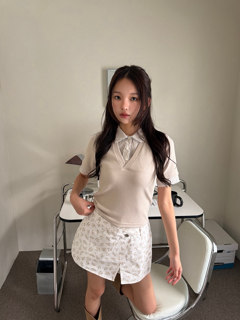 MARKE-P東大門實拍女裝新品推薦休閑熱賣裙褲裹身裙花朵MARKE-P裙褲