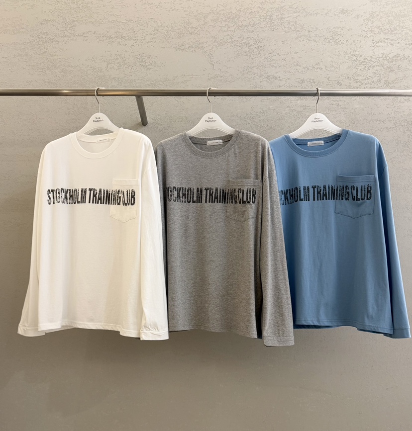 PLAYBUTTON-P韓國代購女裝新款熱賣推薦休閑人氣長袖T恤PLAYBUTTON長袖T恤