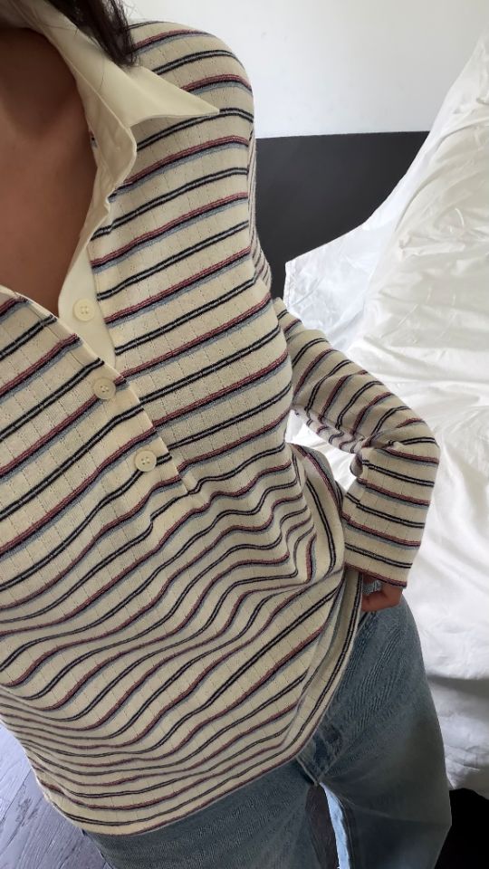 HEY/TO SEWING東大門直郵女士新品熱賣真品時尚長袖T恤BY HEY/TO SEWING長袖T恤