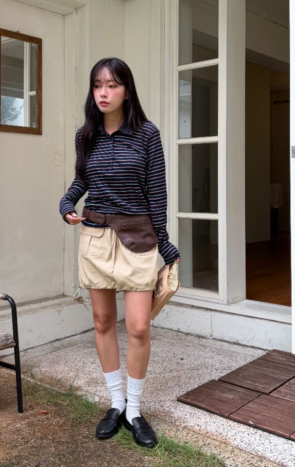 HEY/TO SEWING東大門直郵女士新品熱賣真品時尚長袖T恤BY HEY/TO SEWING長袖T恤