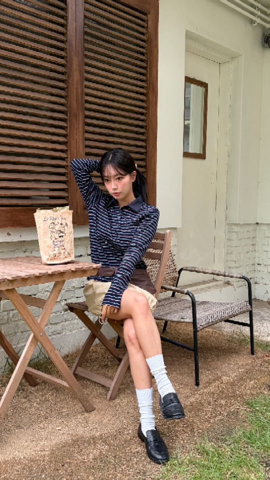 HEY/TO SEWING東大門直郵女士新品熱賣真品時尚長袖T恤BY HEY/TO SEWING長袖T恤