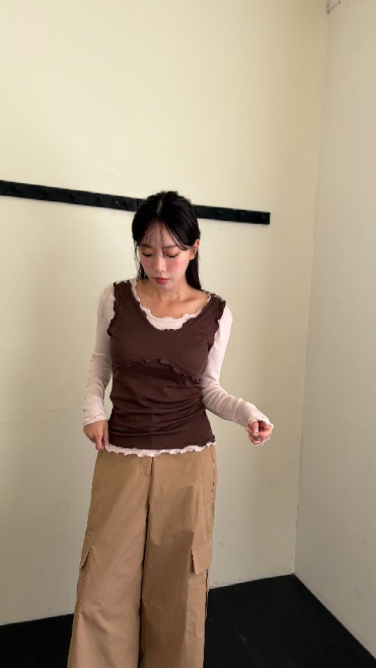 HEY/TO SEWING東大門直郵女士新款人氣真品休閑長袖T恤BY HEY/TO SEWING長袖T恤