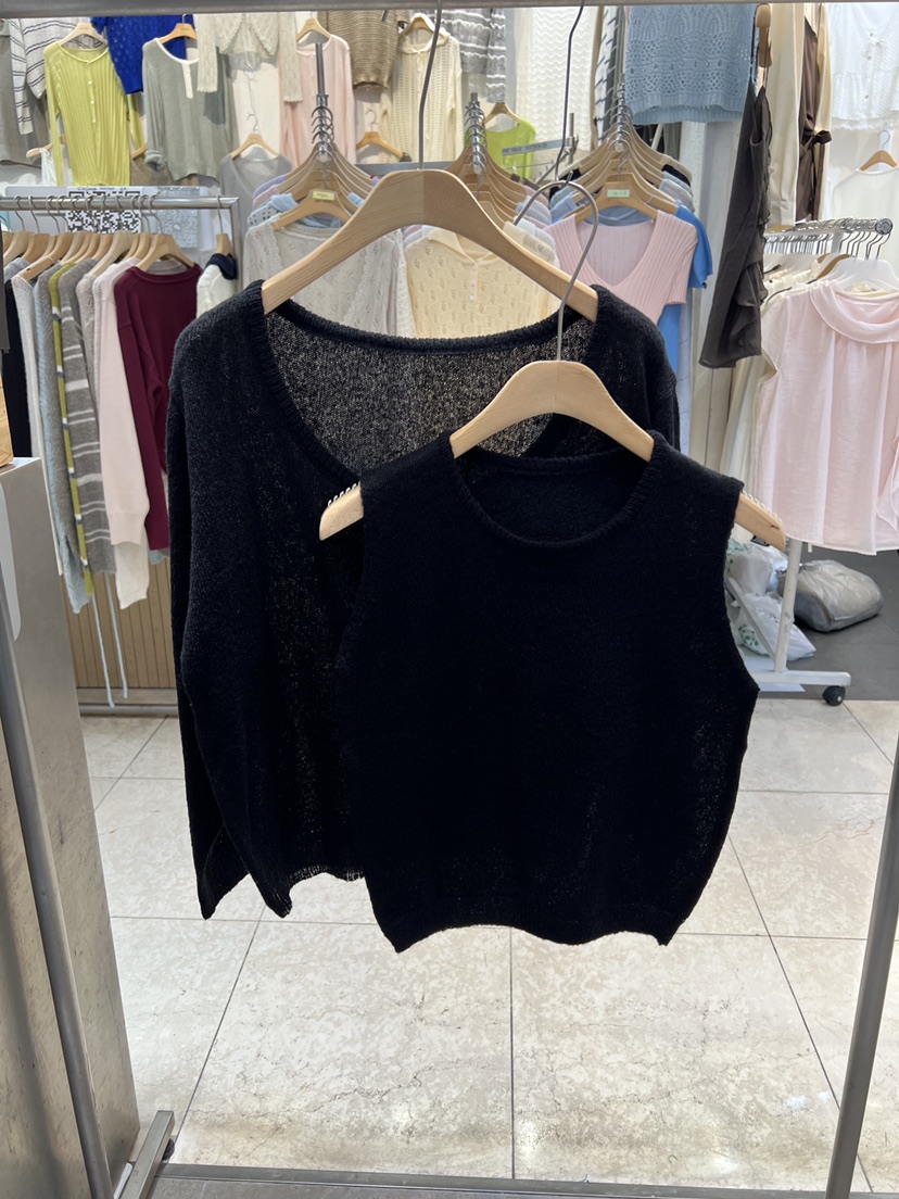 BLACK NOTE東大門直郵女裝新品時尚休閑熱賣人氣套裝馬海毛BLACK NOTE套裝圖色4
