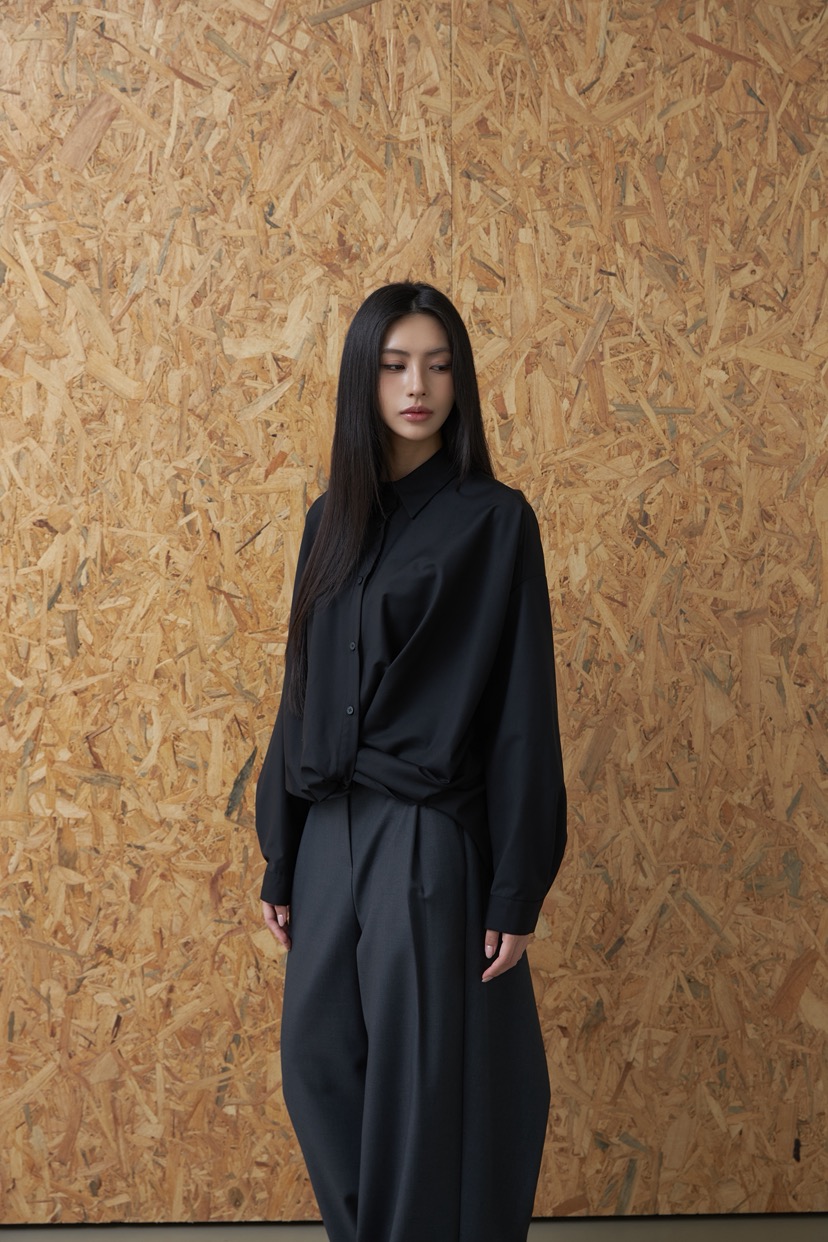 LE-PPL東大門代購女裝新品真品休閑人氣時尚推薦襯衫蕾絲衫LE-PPL襯衫/蕾絲衫圖色3
