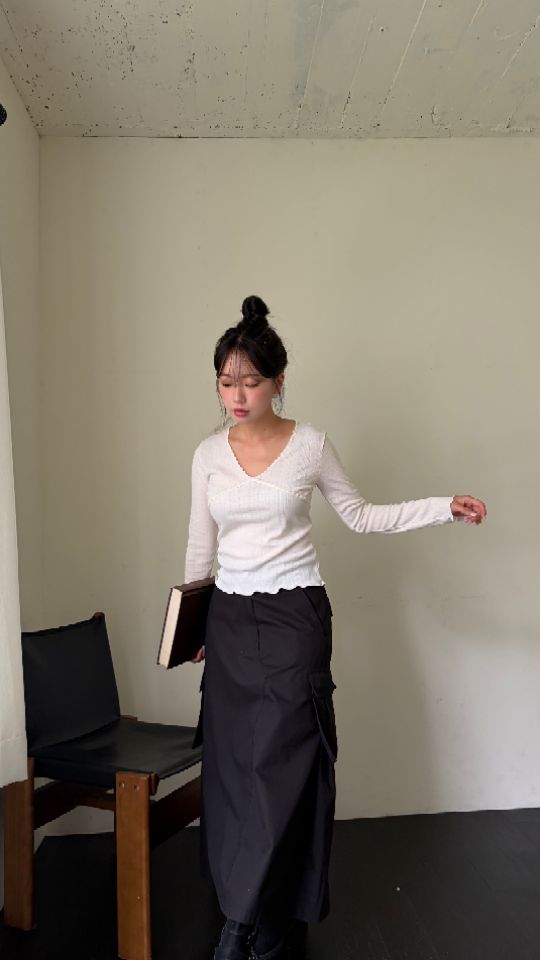 HEY/TO SEWING東大門實拍女士新品真品時尚長袖T恤蕾絲BY HEY/TO SEWING長袖T恤