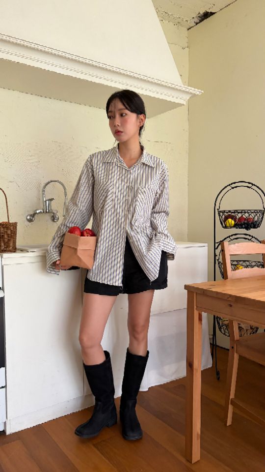 HEY/TO SEWING東大門代購女裝新品熱賣人氣襯衫蕾絲衫格子BY HEY/TO SEWING襯衫/蕾絲衫