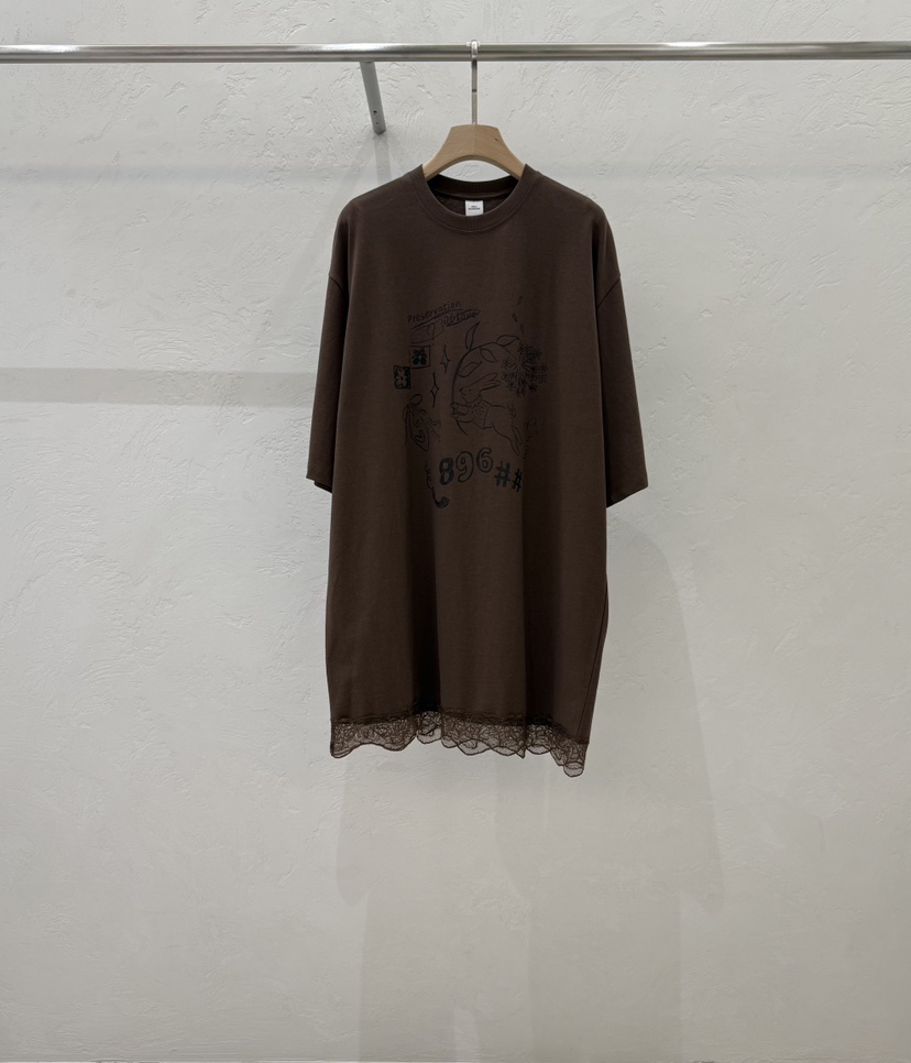 ABLERING韓國代購女裝新款人氣休閑推薦真品熱賣時尚T恤ABLE STANDARD/ABLERINGT恤圖色2棕色
