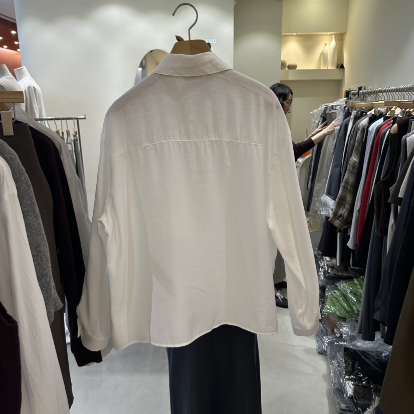 YIKHO STYLE韓國直郵女士新品休閑推薦熱賣真品襯衫蕾絲衫YIKHO STYLE襯衫/蕾絲衫