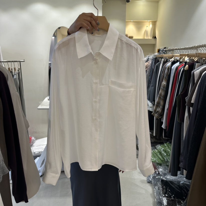 YIKHO STYLE韓國直郵女士新品休閑推薦熱賣真品襯衫蕾絲衫YIKHO STYLE襯衫/蕾絲衫圖色1