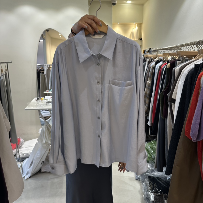 YIKHO STYLE韓國直郵女士新品休閑推薦熱賣真品襯衫蕾絲衫YIKHO STYLE襯衫/蕾絲衫圖色2