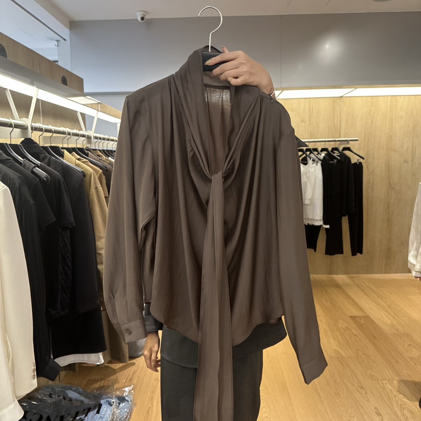 LEFANCY韓國代購女士新品時尚休閑熱賣真品人氣襯衫蕾絲衫LEFANCY襯衫/蕾絲衫圖色2